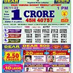 nagaland state lottery sambad